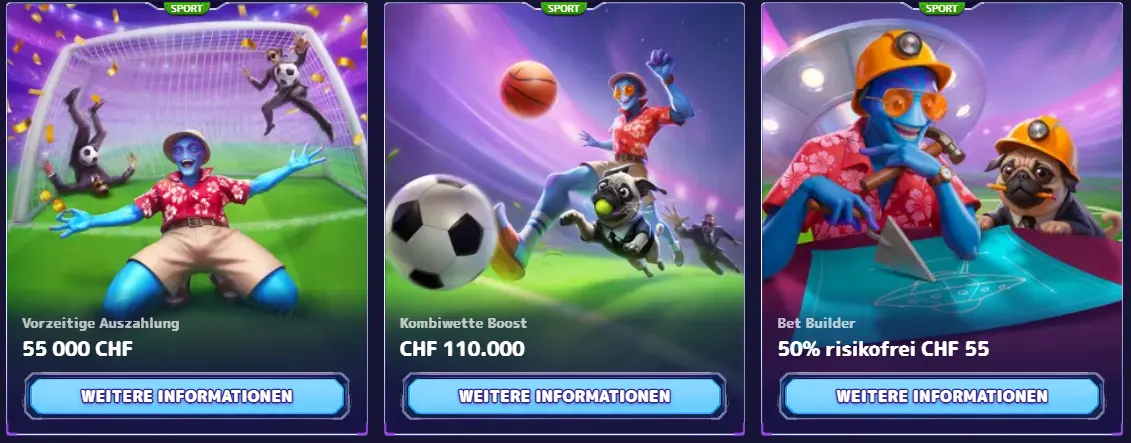 Casino Cashback – teilweise Rückerstattung von Verlusten gemäss Bedingungen